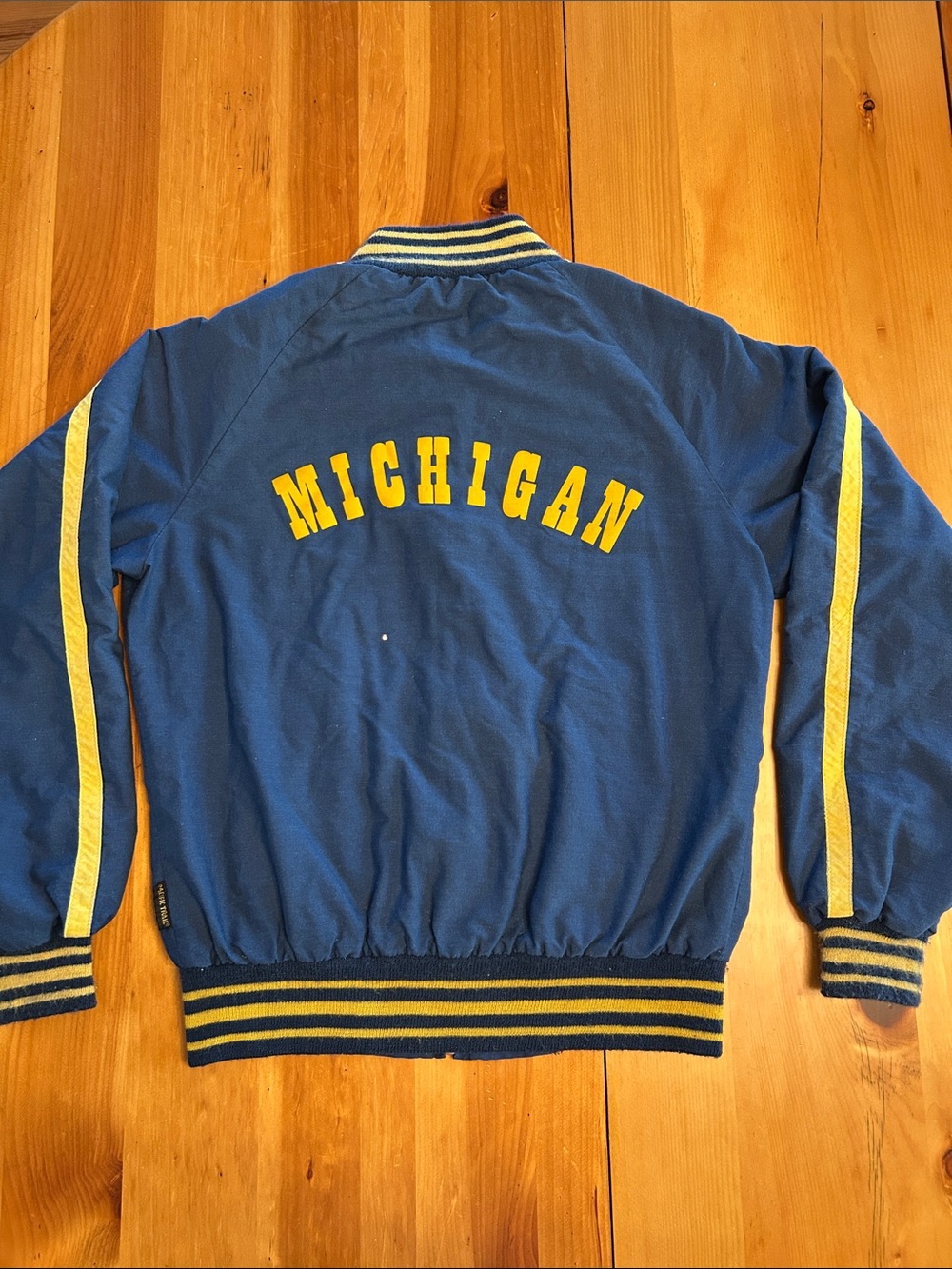 Vintage Pacific Trail Sportswear University of Michigan Varsity Jacket